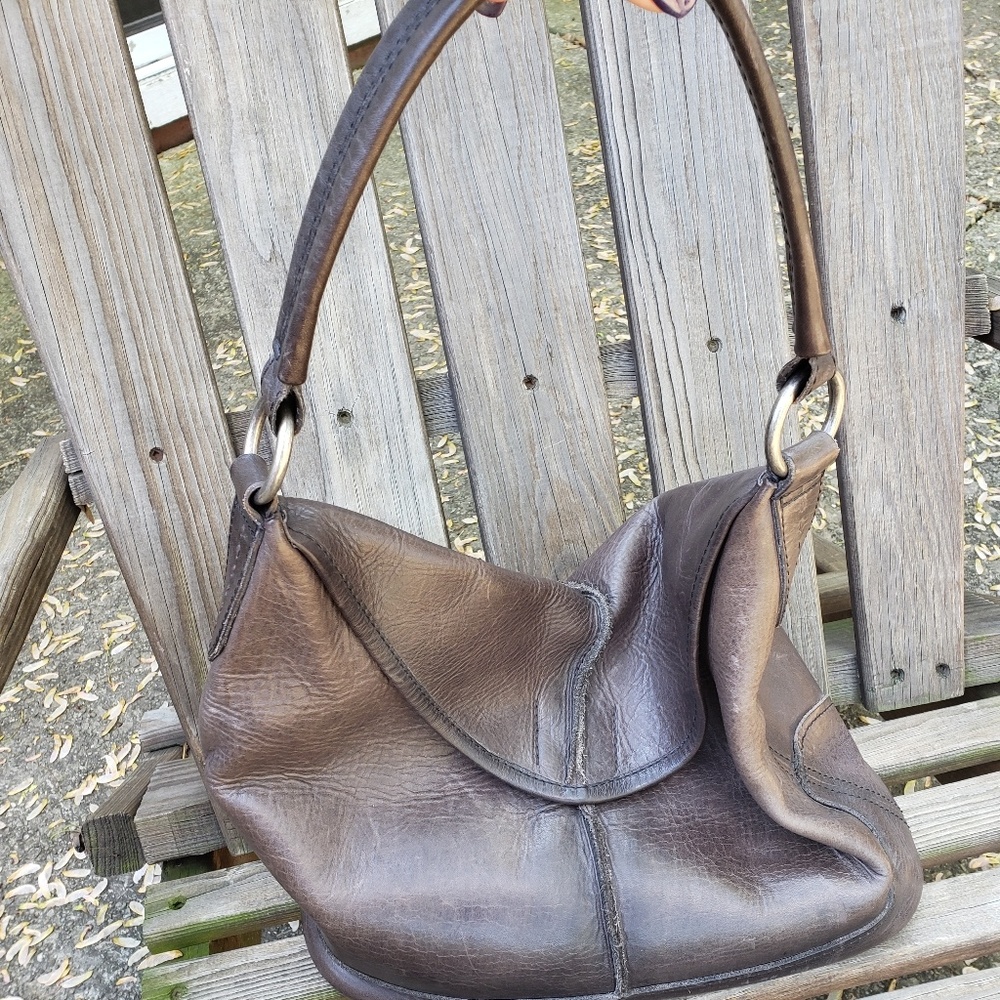 Frye leather purse
